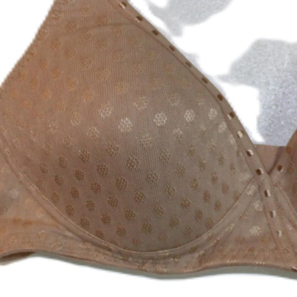 Fruit Of The Loom Tan Wire free Bra Size 34B - Picture 8 of 9